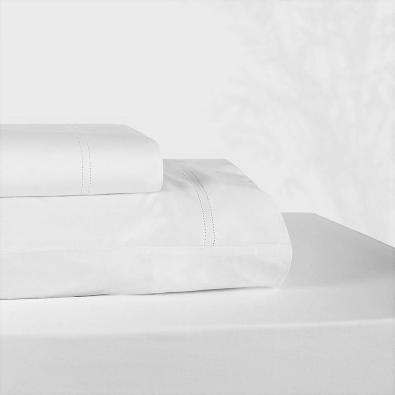 Simply Sateen SIMPLY SATEEN King sheet set white 1000092