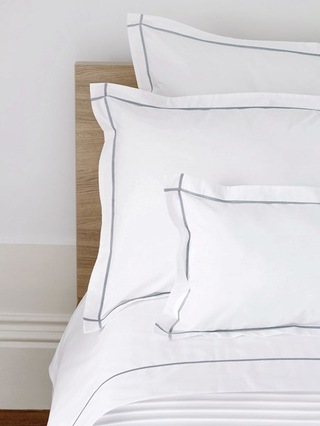 Classic Pillow Shams in White or Champagne